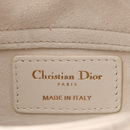 Christian Dior Lambskin Cannage Dioramour Micro Lady D-Joy Latte 5 of 13