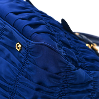 Prada Tessuto Nylon Gaufre Tote Bleutte 10 of 10