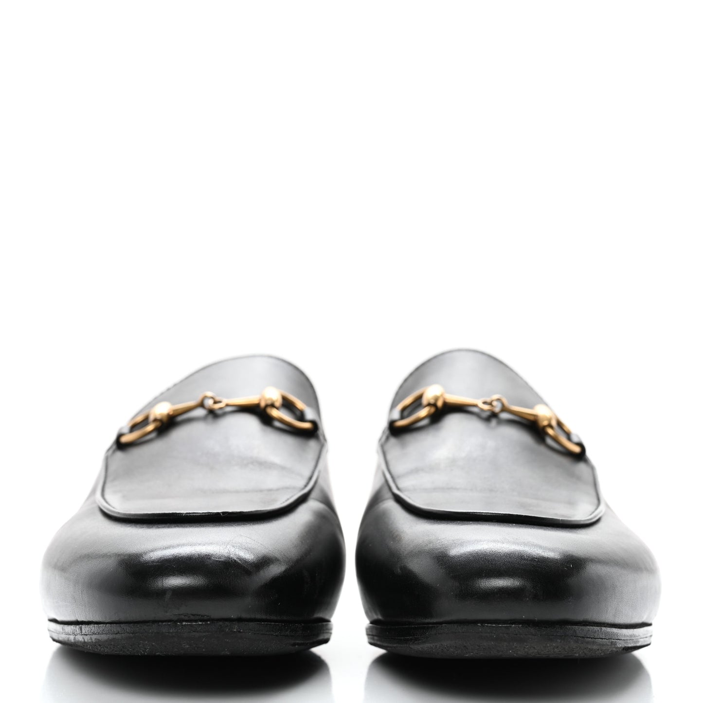Calfskin Womens Princetown Slippers 37 Black