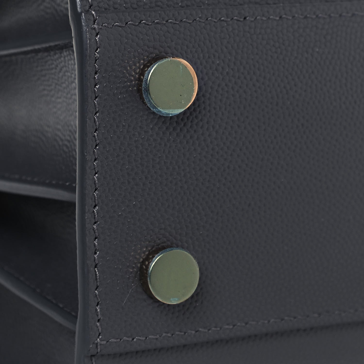 Saint Laurent Grain De Poudre Calfskin Nano Sac De Jour Storm 14 of 14