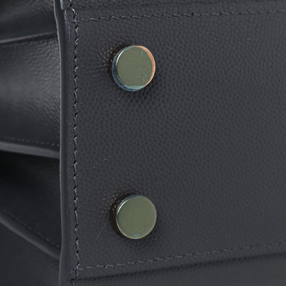 Saint Laurent Grain De Poudre Calfskin Nano Sac De Jour Storm 14 of 14