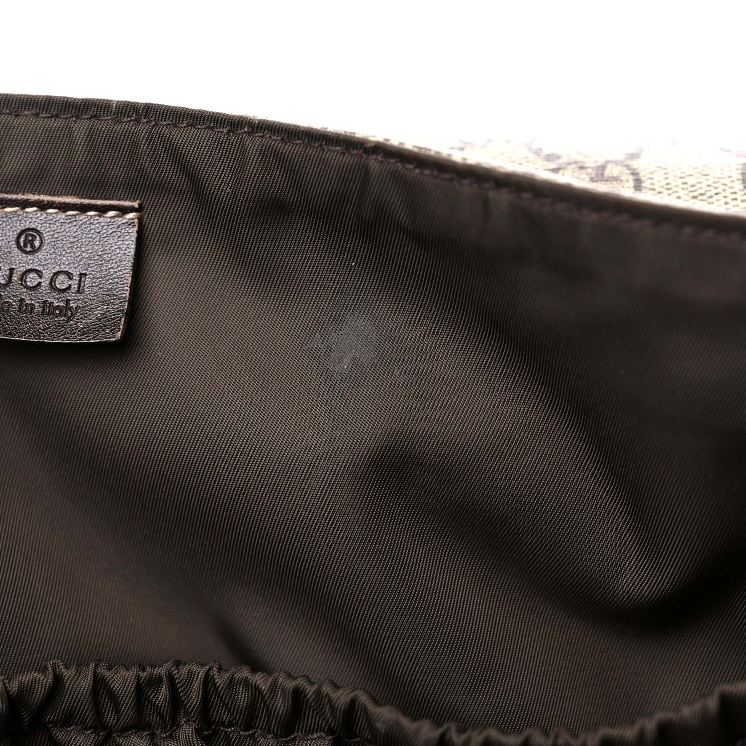 Gucci GG Plus Monogram Messenger Diaper Bag Dark Brown 13 of 20