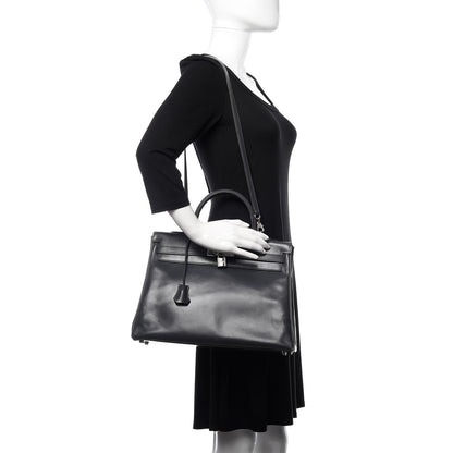 Hermes Box Kelly Retourne 35 Graphite 2 of 41