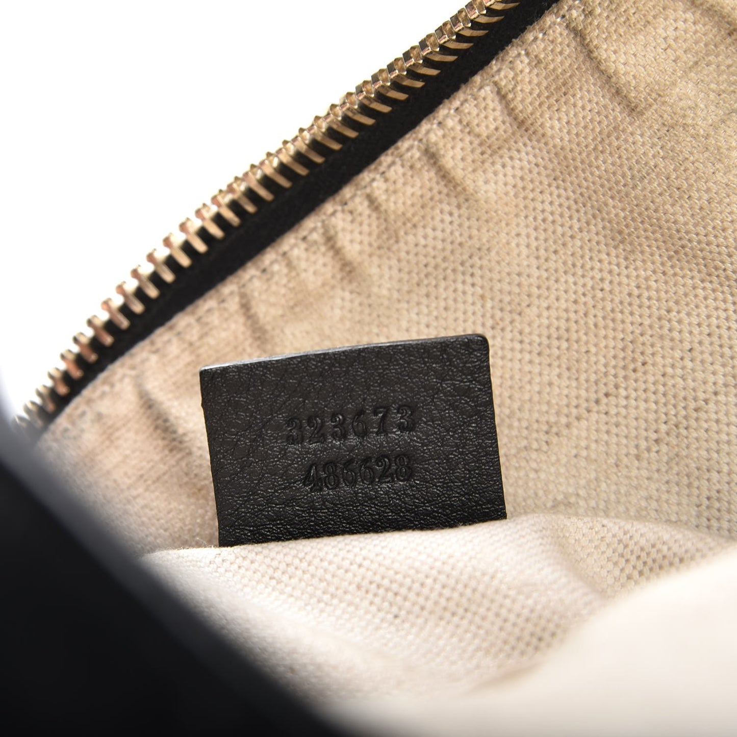 Guccissima Medium Bree Shoulder Bag Black