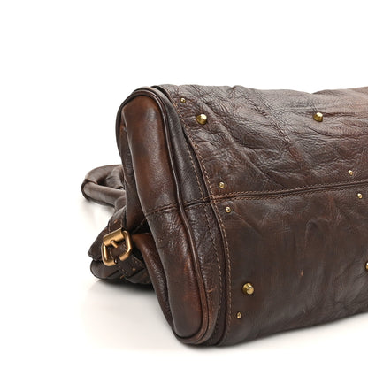 Chloe Calfskin Medium Paddington Satchel Chocolate 8 of 9