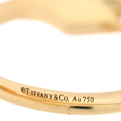 Tiffany 18K Yellow Gold Diamond Victoria Vine Bypass Ring 47 4 4 of 5