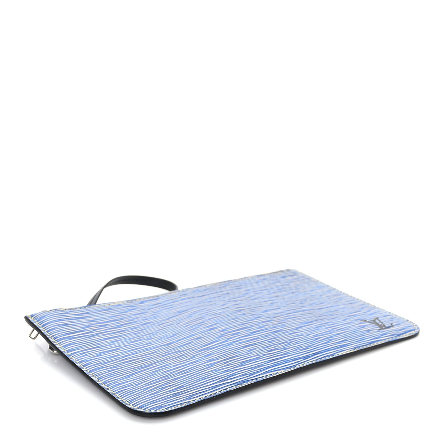Epi Neverfull Pochette MM Denim Light