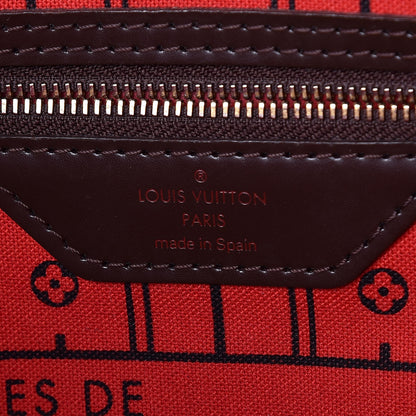 Louis Vuitton Damier Ebene Neverfull MM 6 of 12