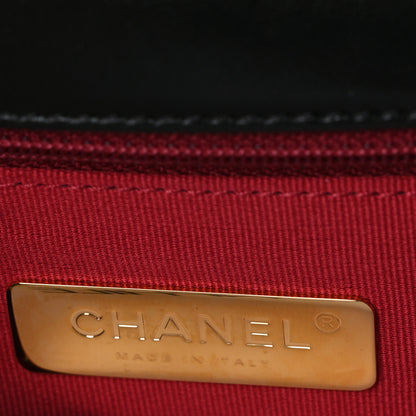 Chanel Lambskin Quilted Maxi Chanel 19 Flap Black 6 of 9