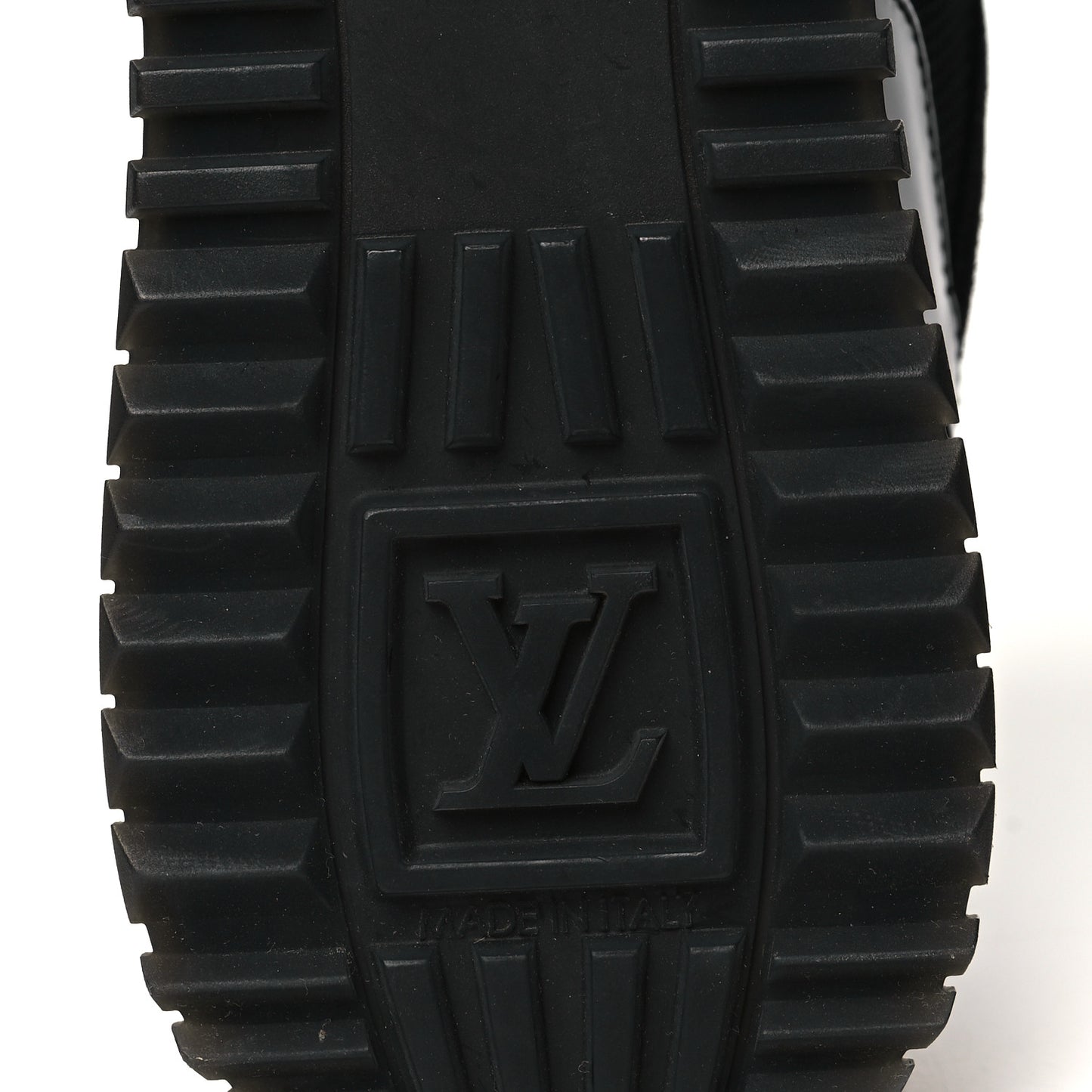 Suede Monogram Run Away Sneakers 36 Black