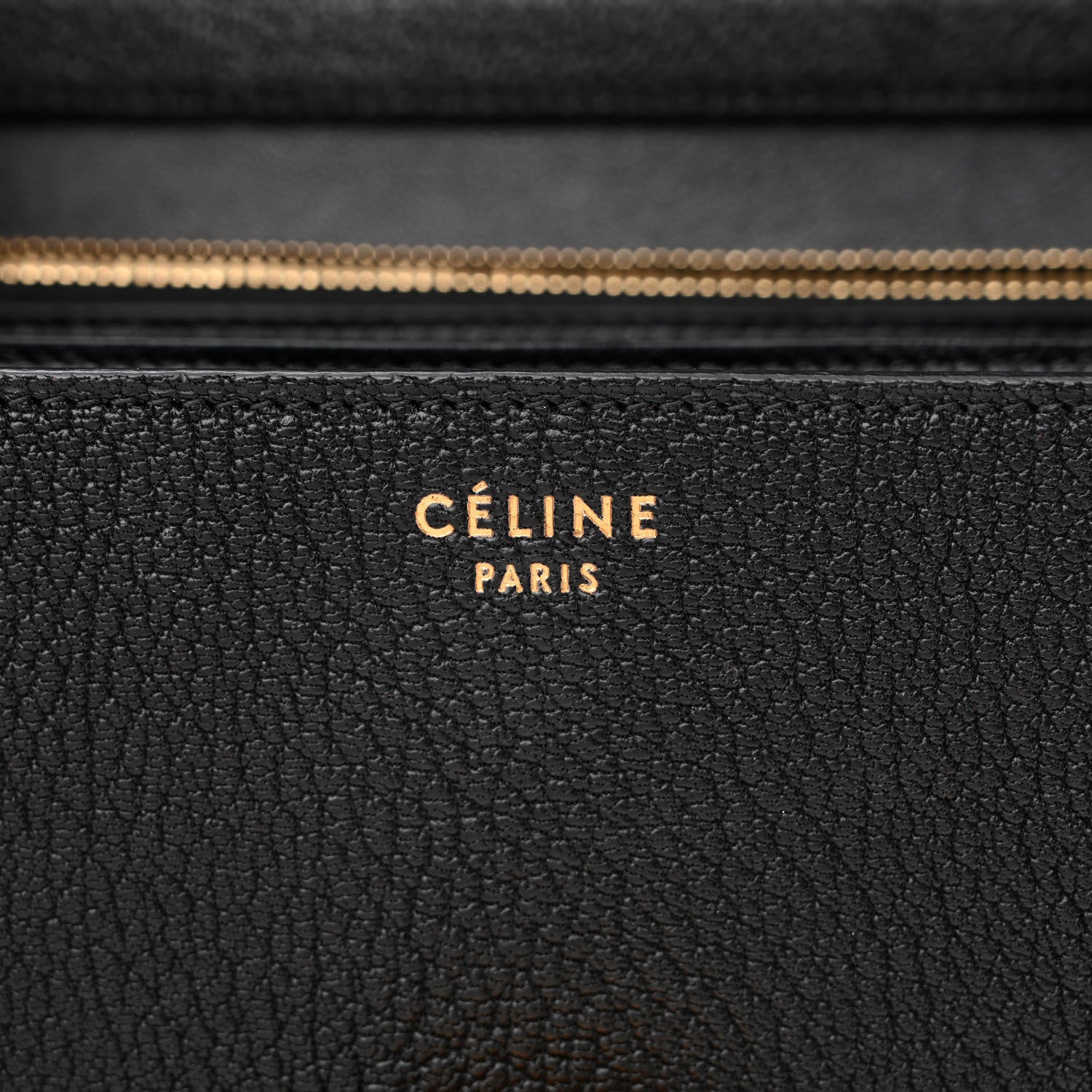 Celine Goatskin Medium Classic Box Flap Bag Black 6 of 13
