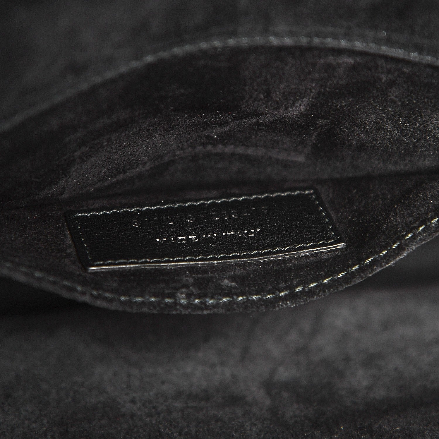 Saint Laurent Calfskin Classic Y Ligne Clutch Black 8 of 8