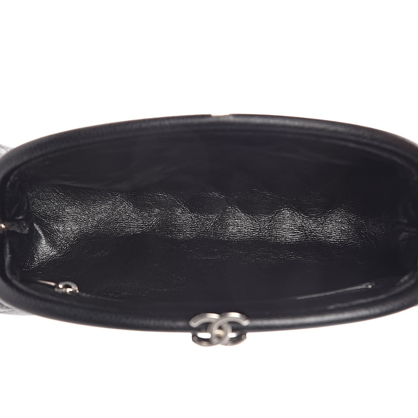 Caviar Quilted Timeless Clutch Black