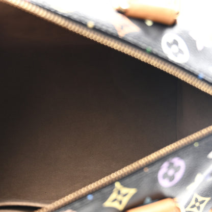 Louis Vuitton Monogram Multicolor Speedy 30 Black 5 of 9