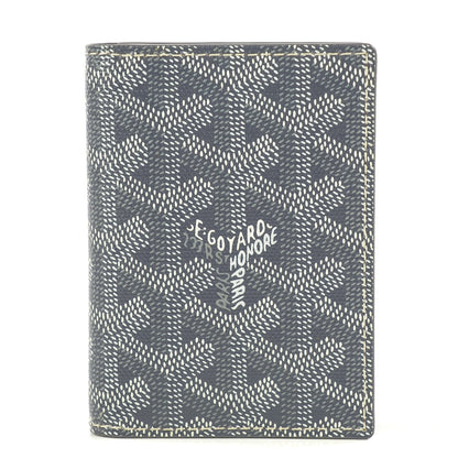 Goyard Goyardine Saint Marc Folding Card Case Grey 1 of 8