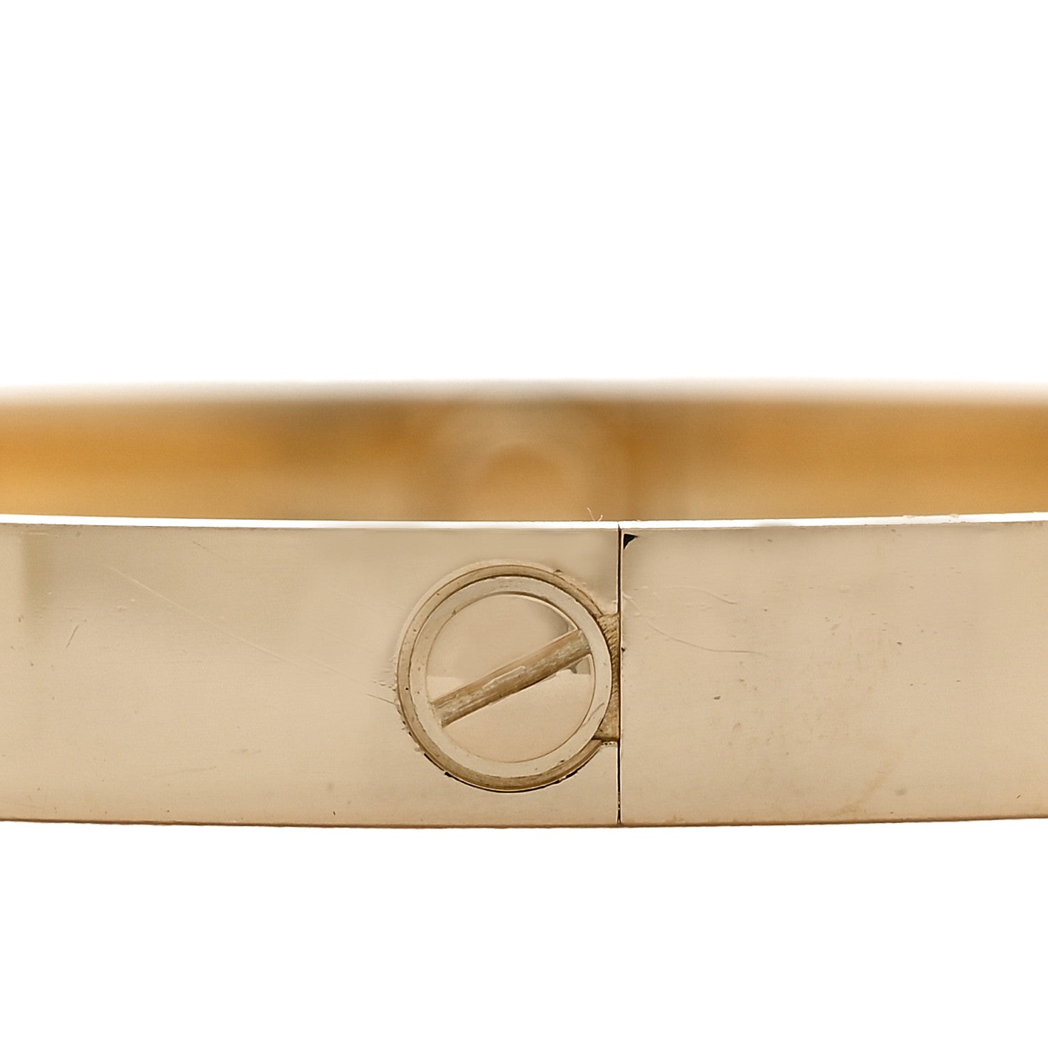 Cartier 18K Yellow Gold LOVE Bracelet 18 5 of 9