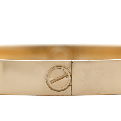 Cartier 18K Yellow Gold LOVE Bracelet 18 5 of 9