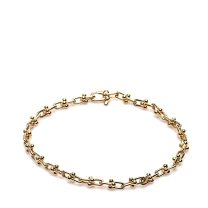 Tiffany 18K Yellow Gold Micro HardWear Link Bracelet 1 of 7