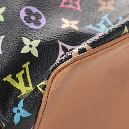 Louis Vuitton Monogram Multicolor Petit Noe Black 8 of 10