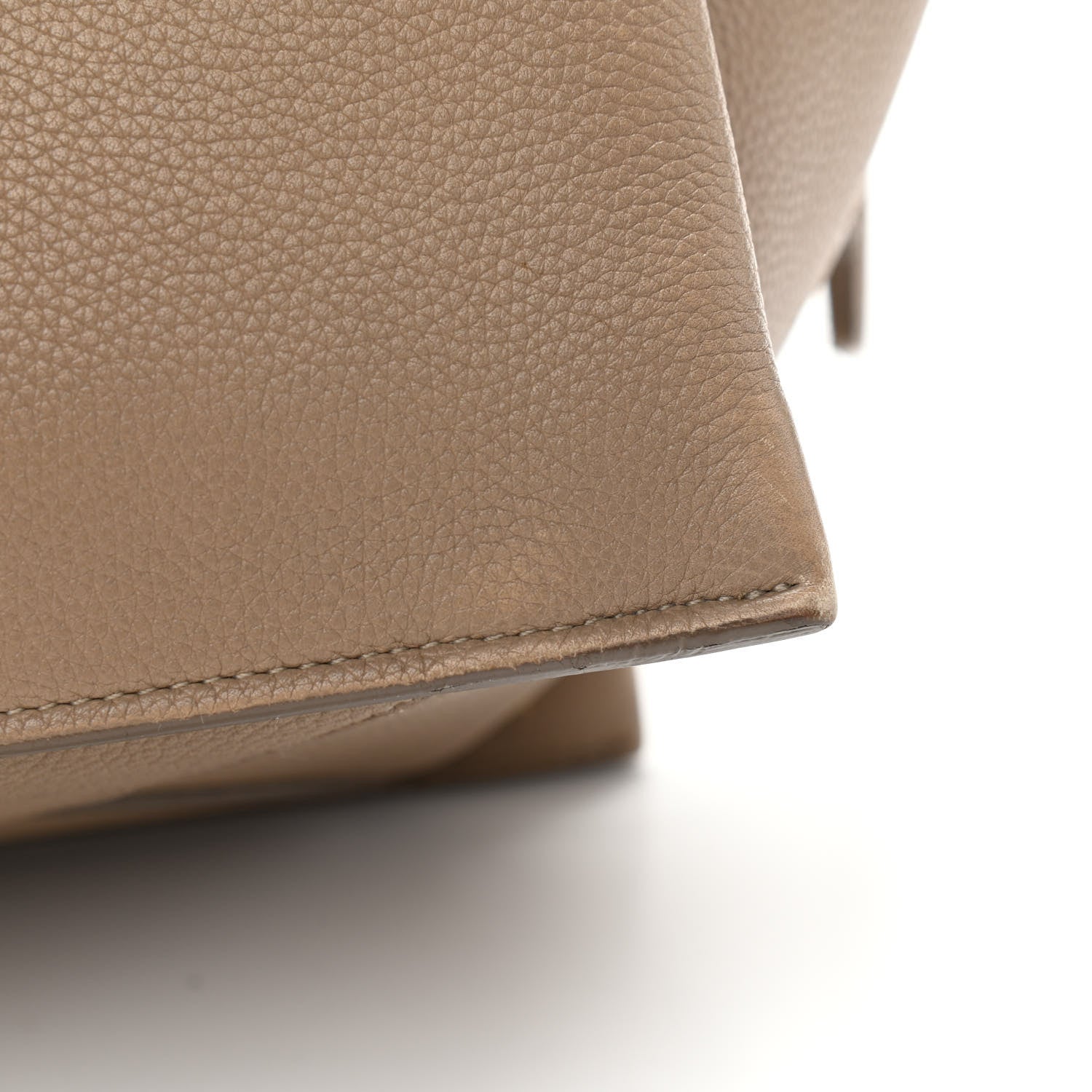 Celine Baby Grained Calfskin Small Tri-Fold Bag Light Taupe 12 of 18