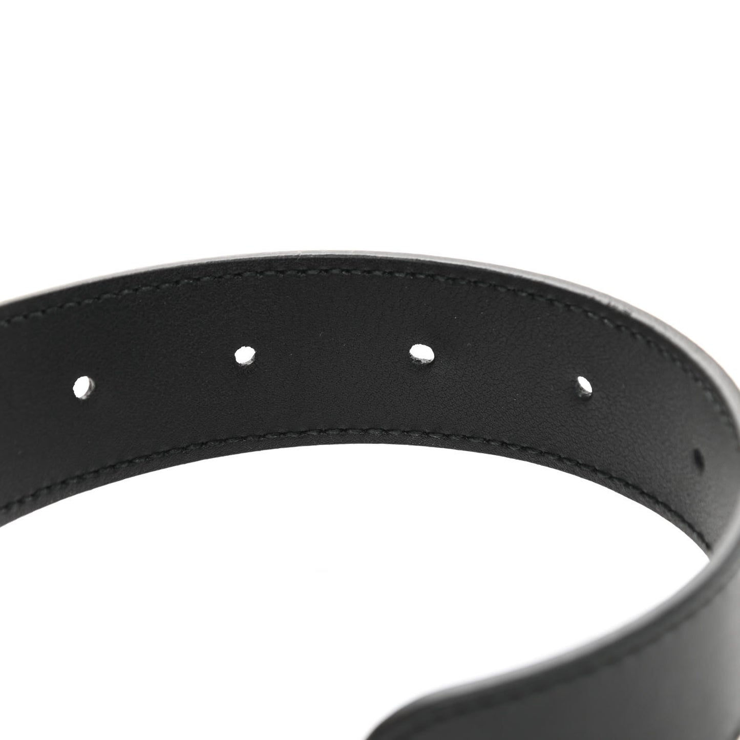 Moon Calfskin Double G 30mm Belt 110 44 Black