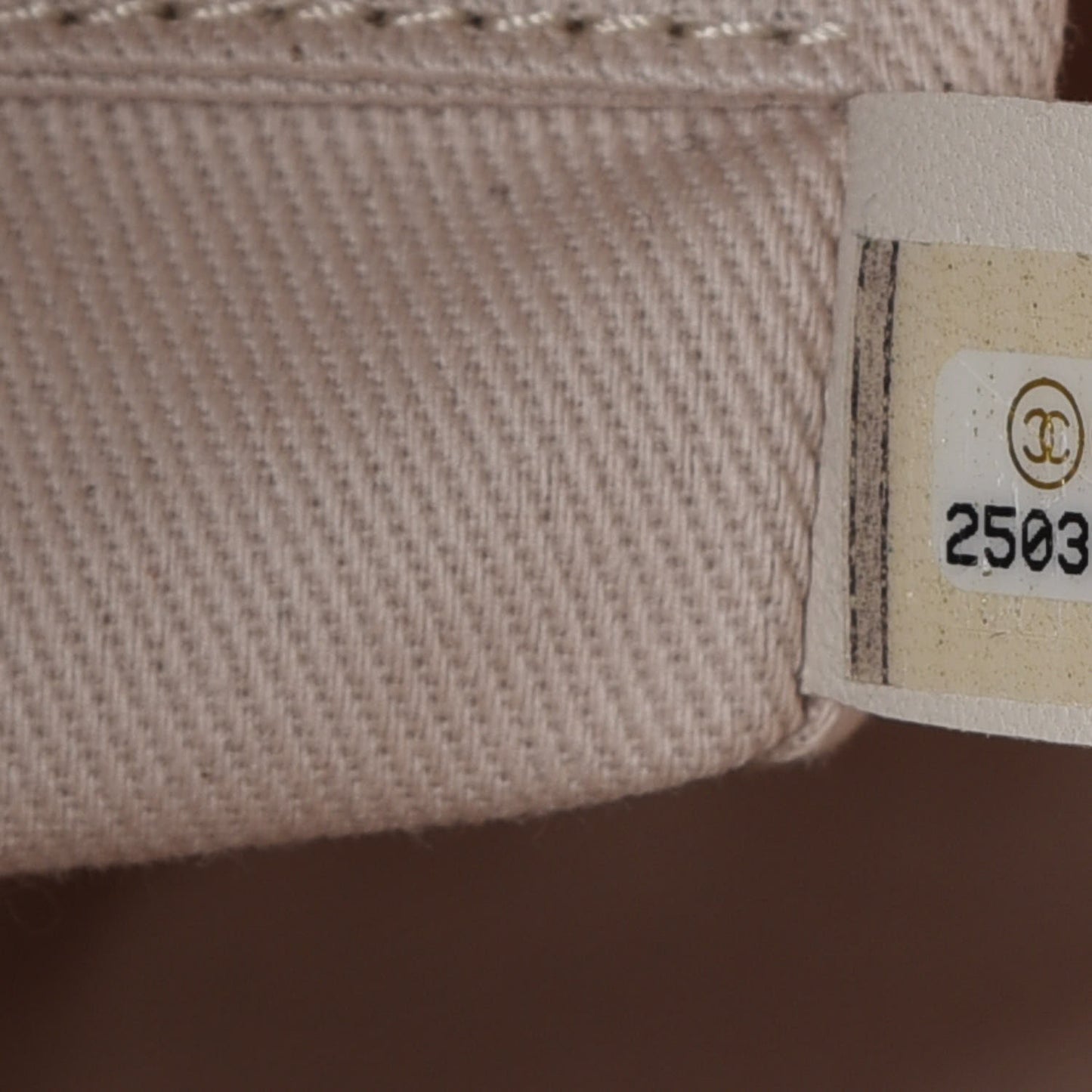 Canvas Small Deauville Tote Light Beige