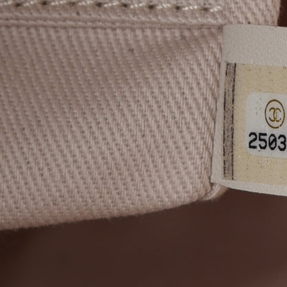 Chanel Canvas Small Deauville Tote Light Beige 7 of 9