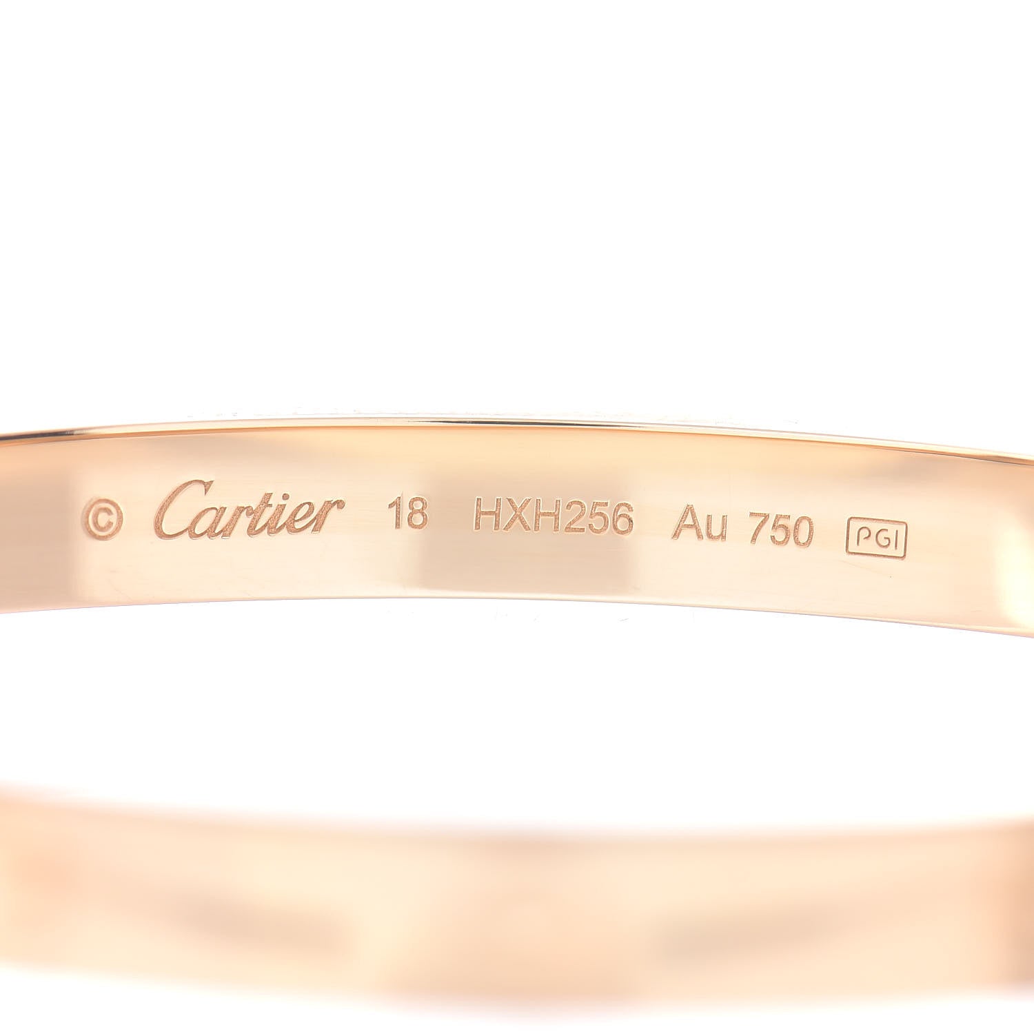 Cartier 18K Yellow Gold LOVE Bracelet 18 4 of 5