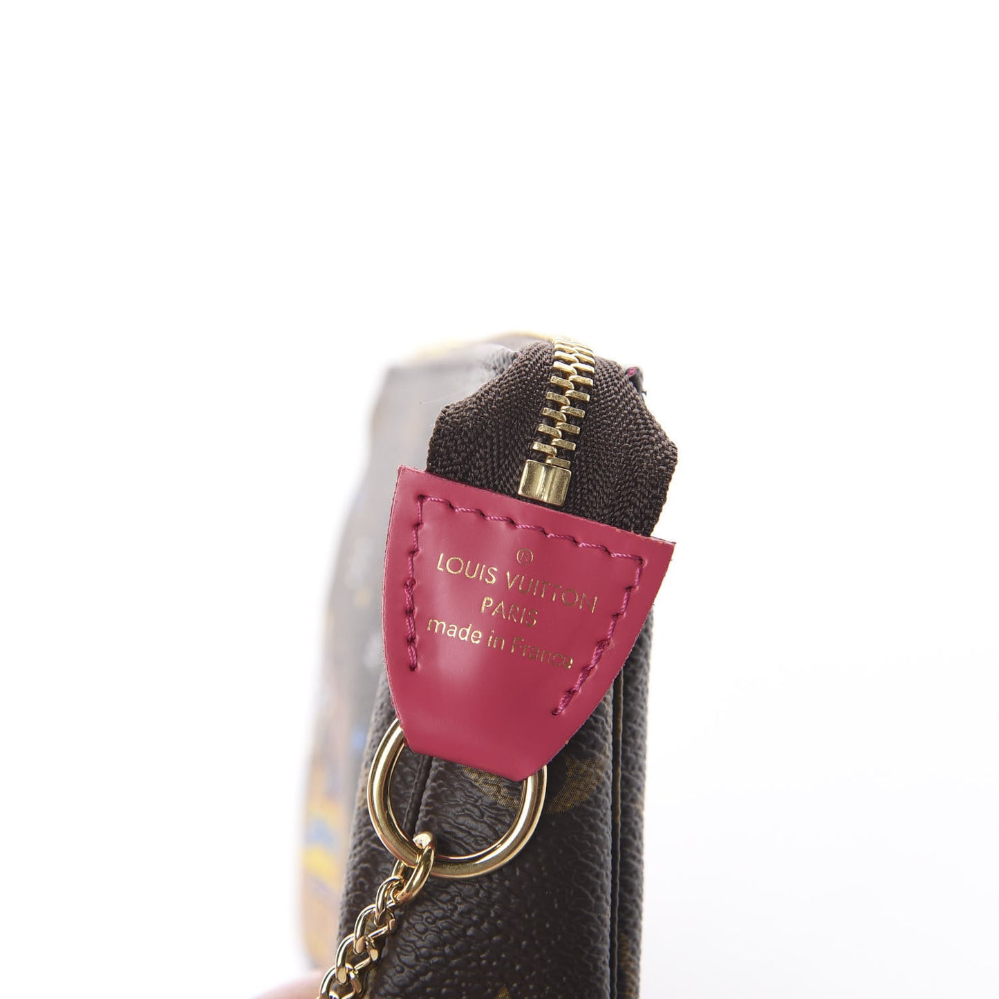 Monogram 2020 Christmas Animation Roller Coaster Mini Pochette Accessories Pivoine