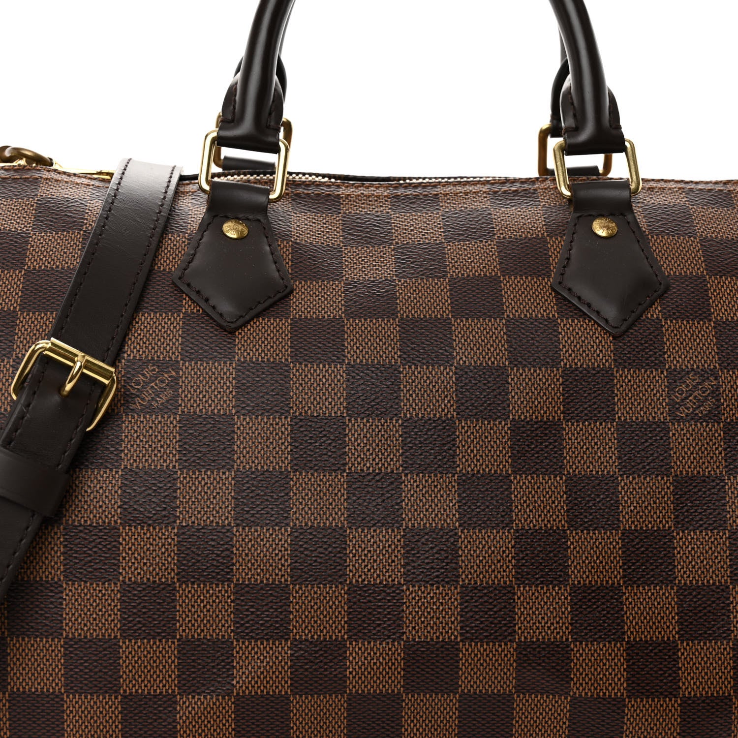 Louis Vuitton Damier Ebene Speedy Bandouliere 30 7 of 9