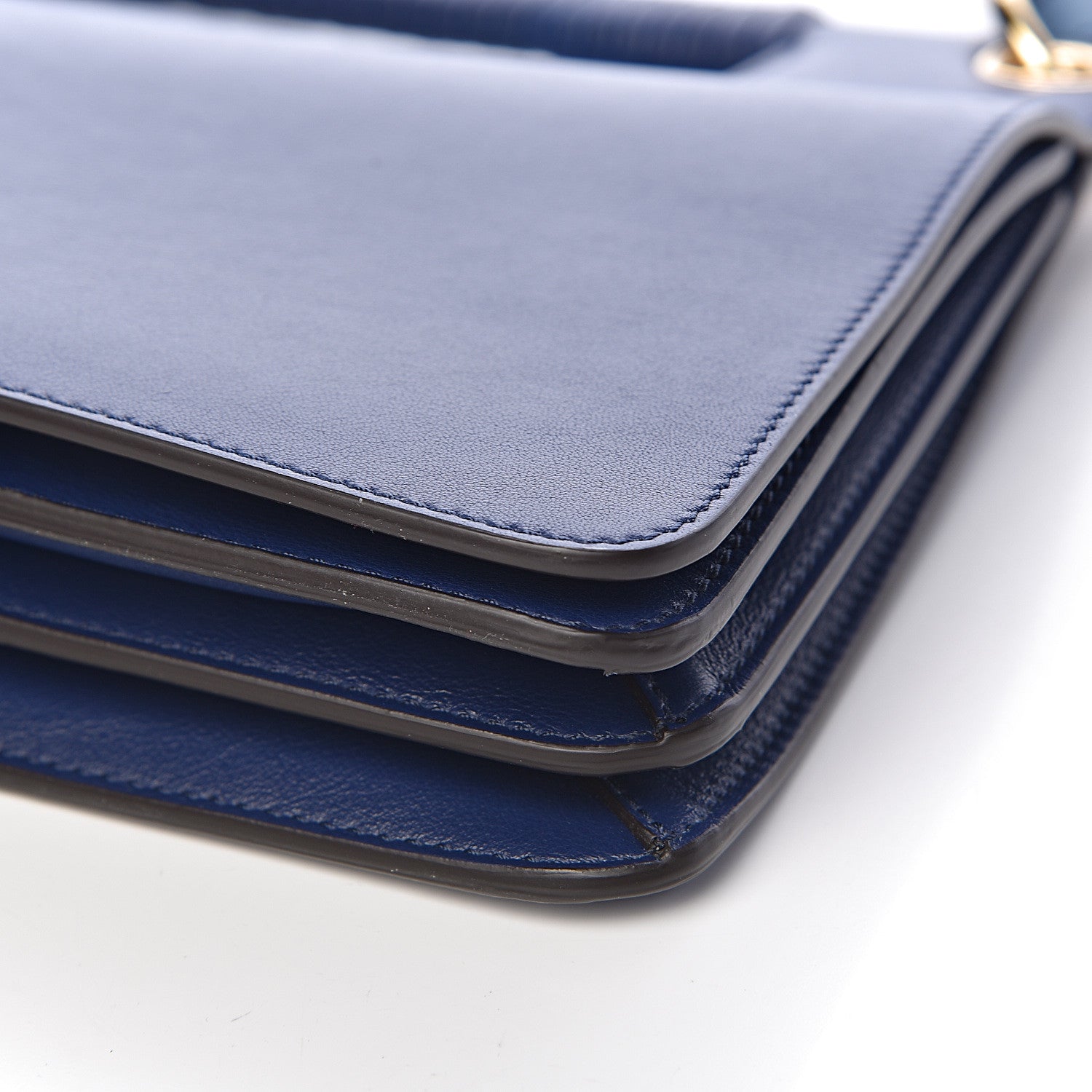 Givenchy Calfskin Medium Whip Top Handle Crossbody Royal Blue 8 of 9