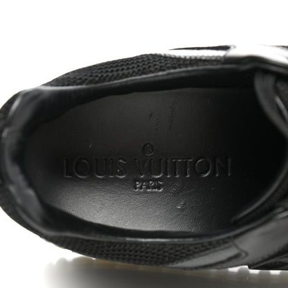 Louis Vuitton Calfskin Run Away Sneakers 36 Black 7 of 8