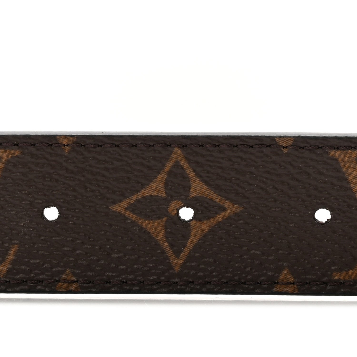 Louis Vuitton Calfskin Monogram 30mm LV Initiales Reversible Belt 85 34 Black 5 of 8
