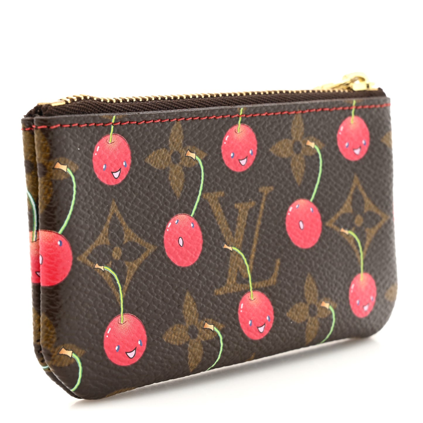 Monogram Cerises Key Pouch