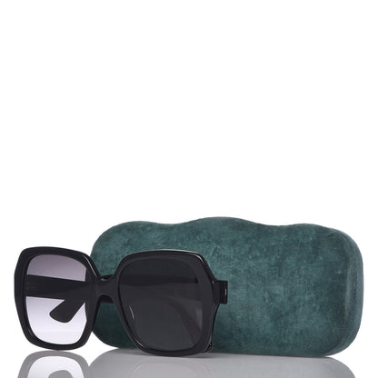 Gucci Acetate Square Frame GG0096S Sunglasses Black 7 of 7