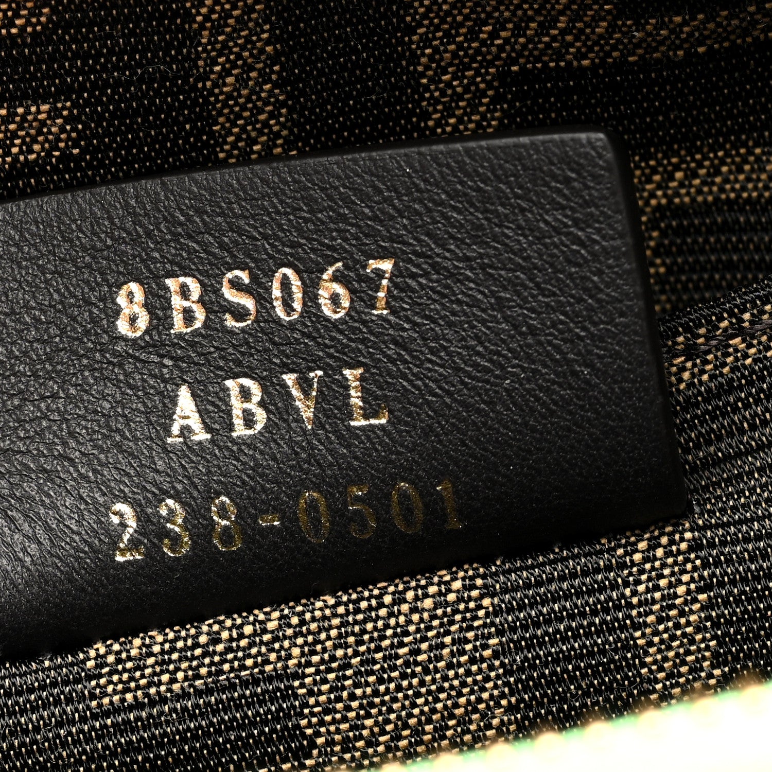 Fendi Vitello King Plexiglass Logo Embossed Mini By The Way Top Handle Boston Bag Edamame 7 of 9