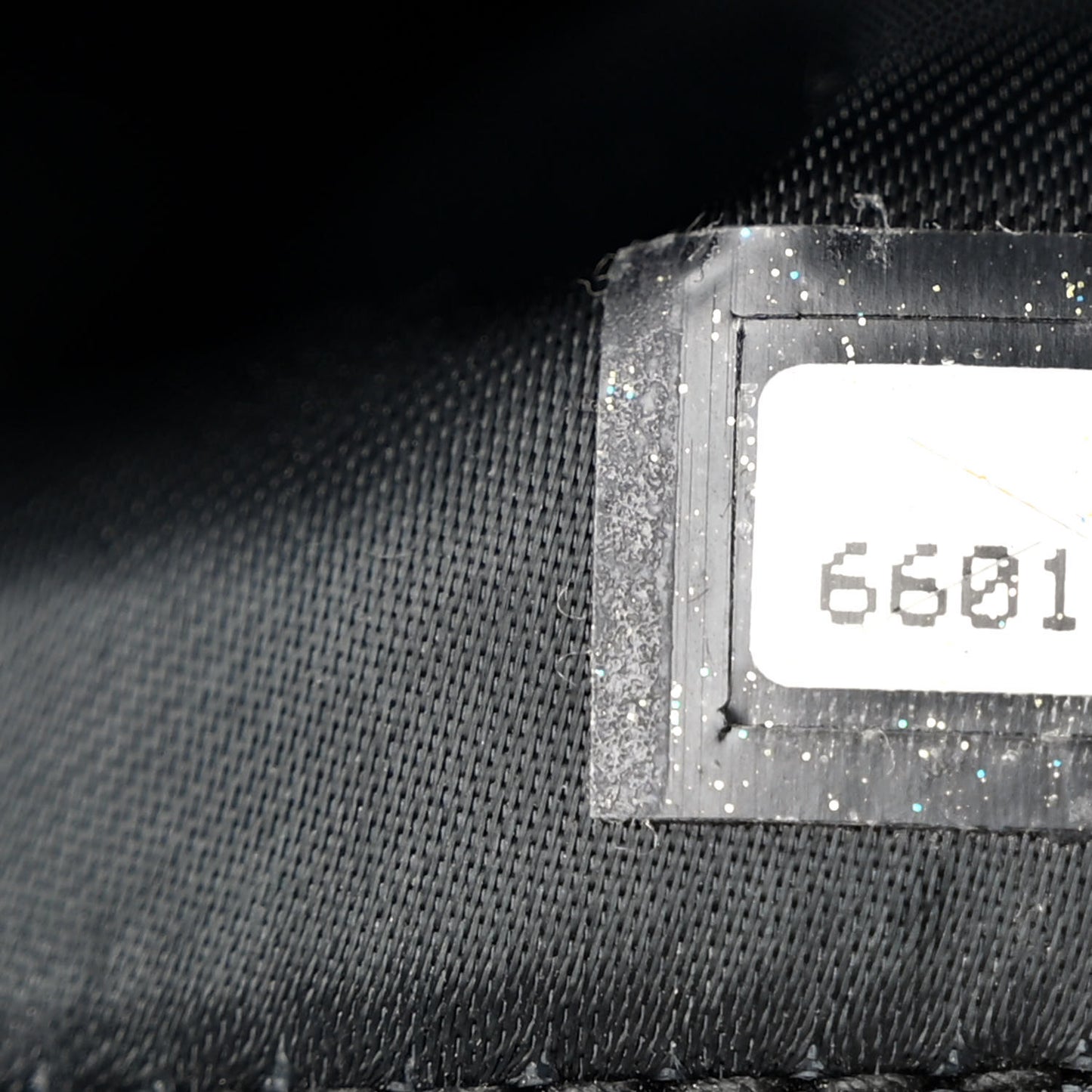 Lambskin Bekko Chain Large Shoulder Bag Black
