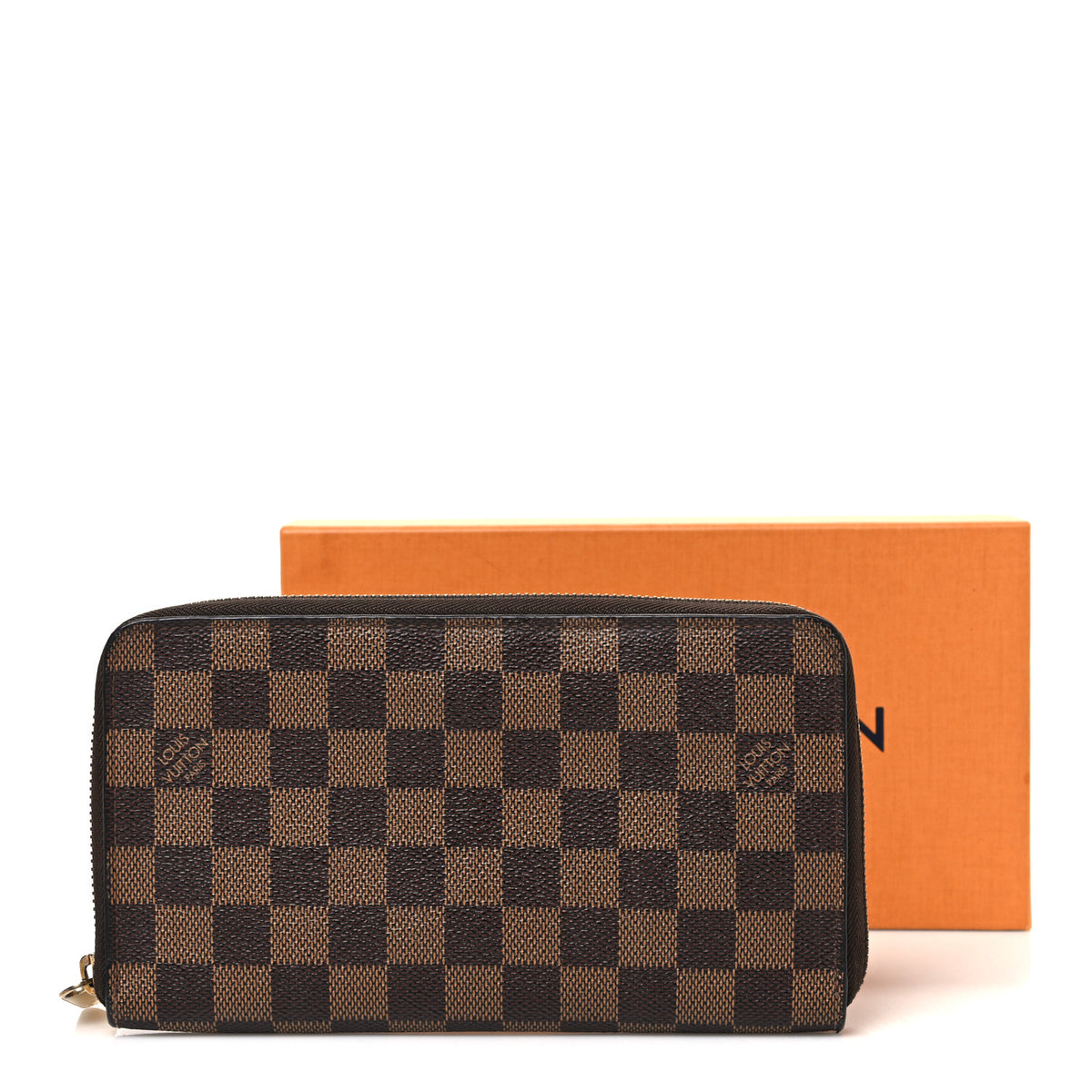 Louis Vuitton Damier Ebene Zippy Organizer Wallet 11 of 11