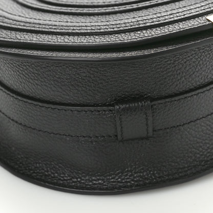 Chloe Calfskin Medium Marcie Round Crossbody Bag Black 10 of 11