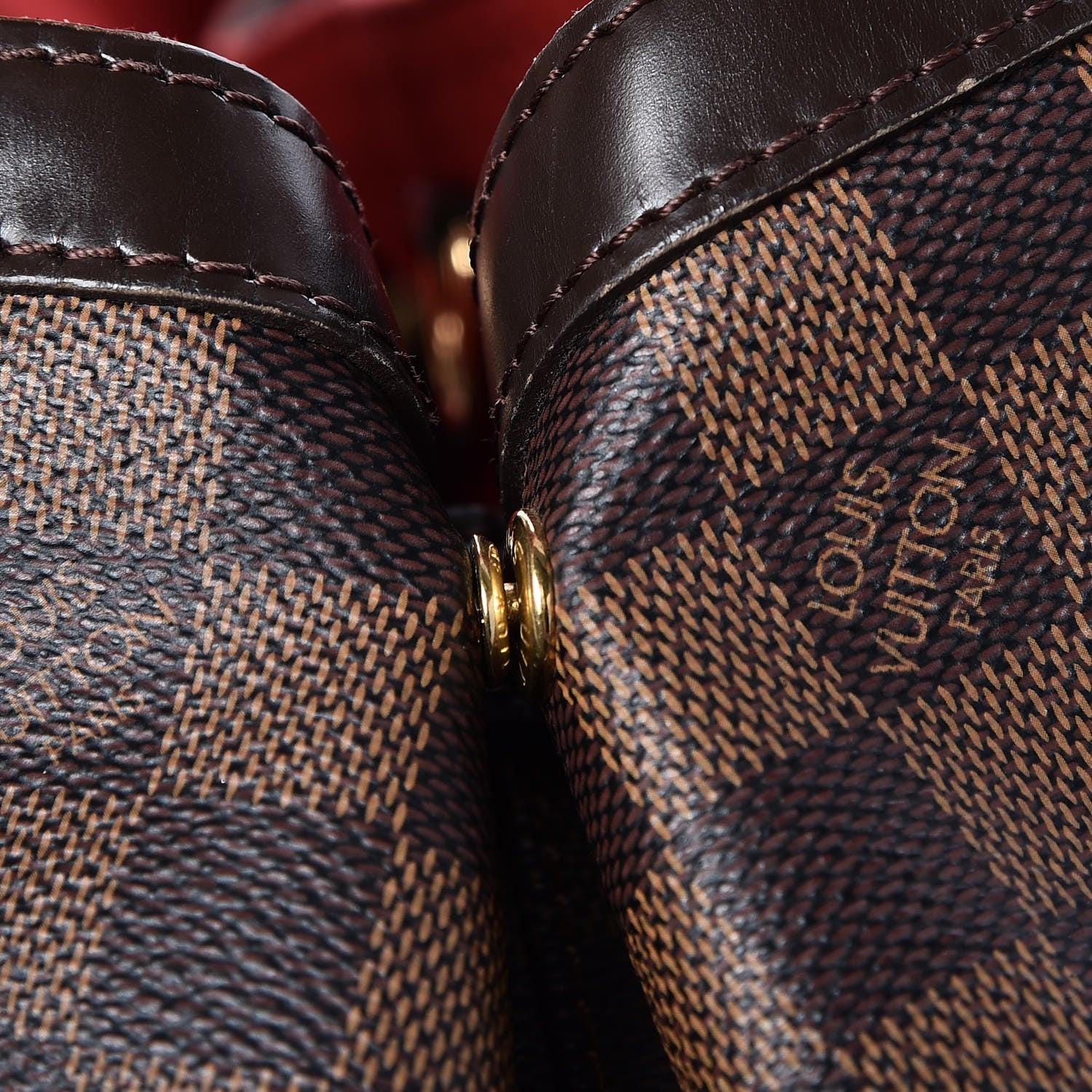 Louis Vuitton Damier Ebene Hampstead MM 6 of 13