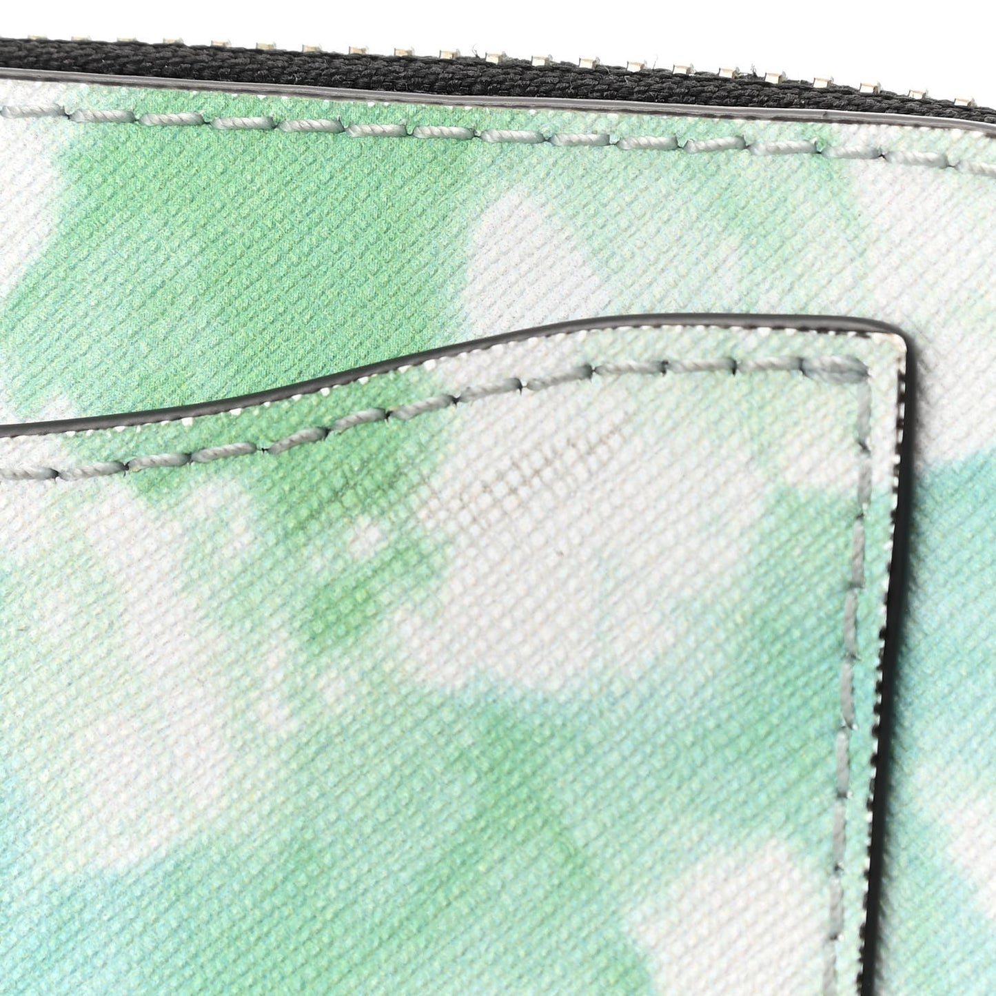 Saffiano Tie Dye Small Snapshot Camera Bag Blue Multicolor