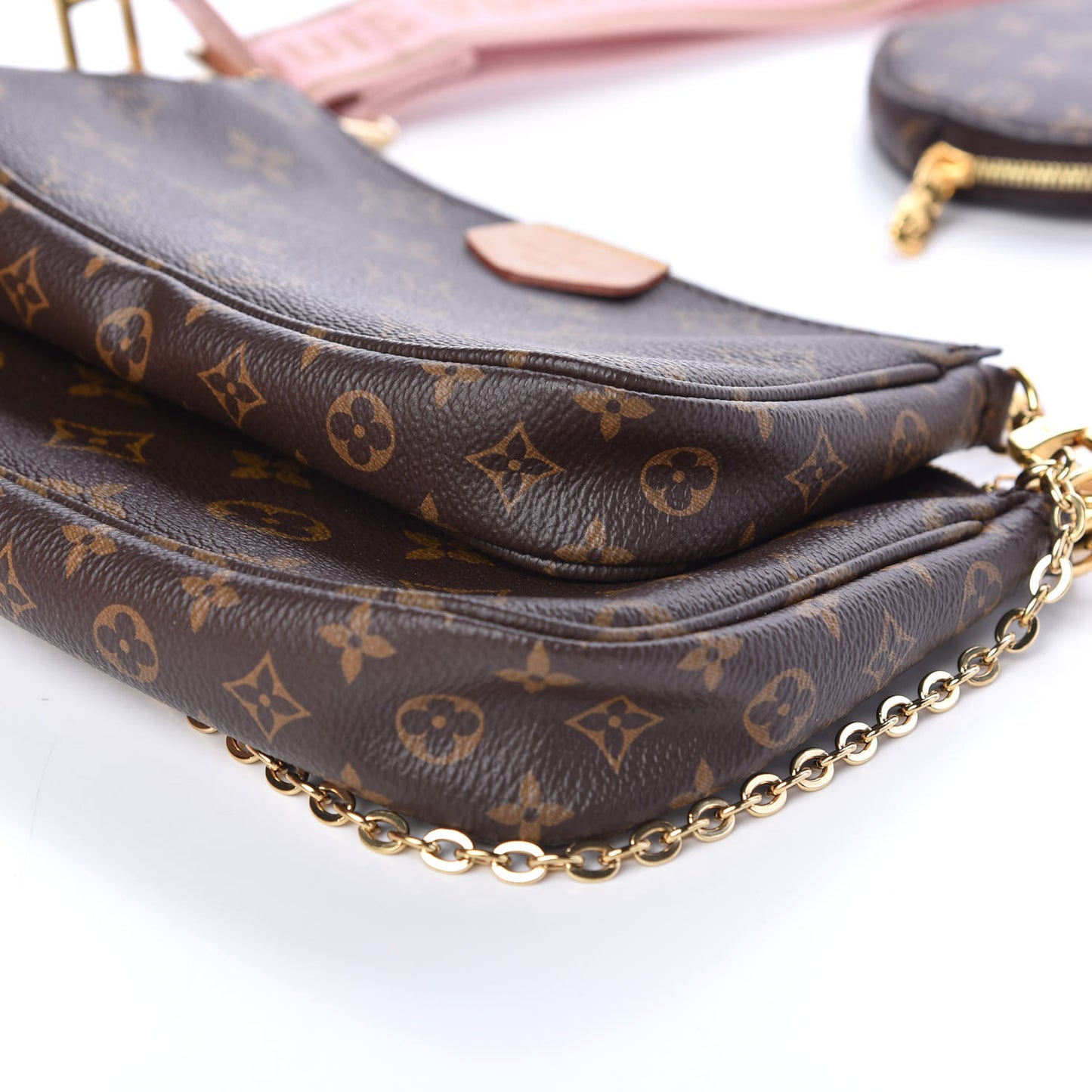 Monogram Multi Pochette Accessories Rose Clair