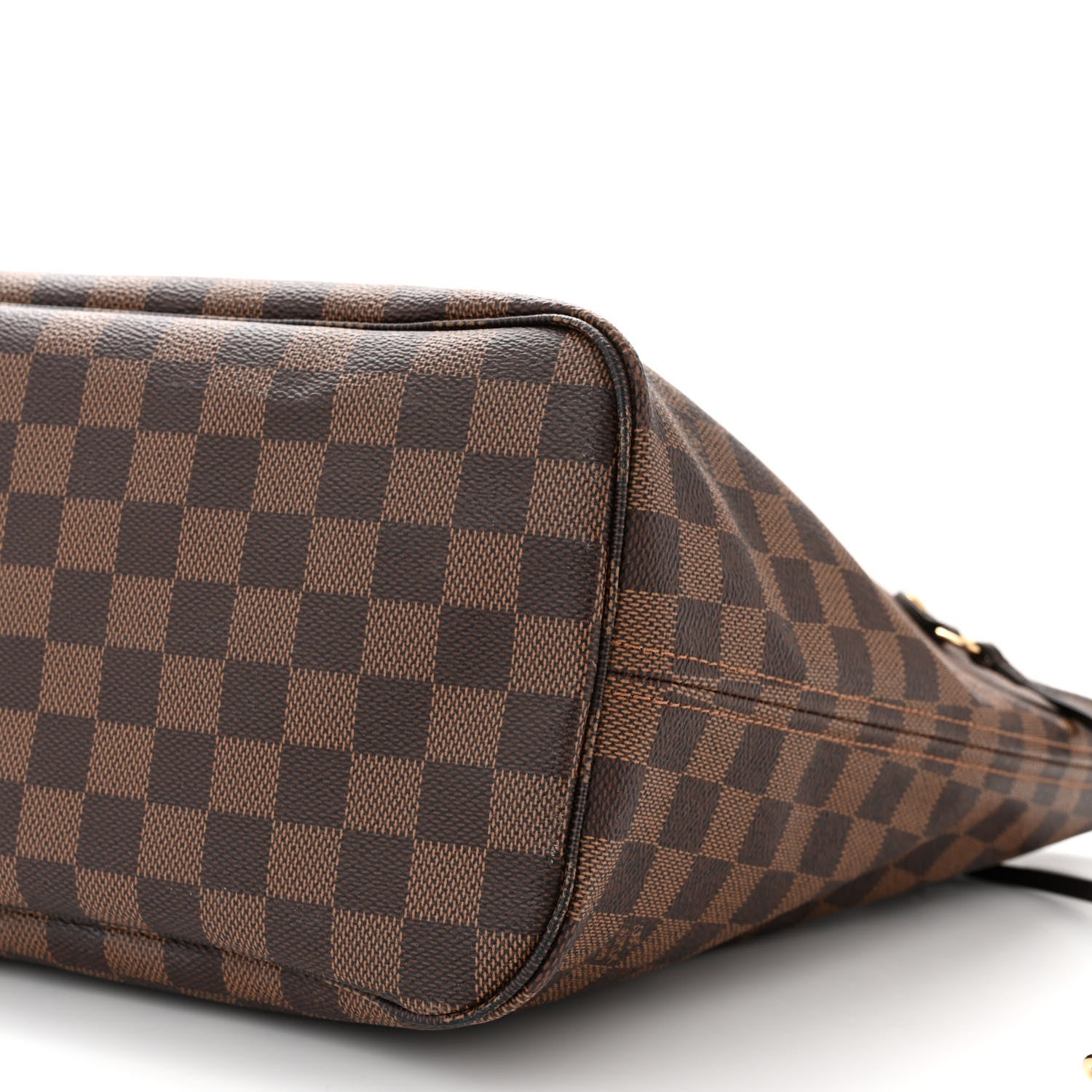 Louis Vuitton Damier Ebene Neo Neverfull MM Rose Ballerine 9 of 10