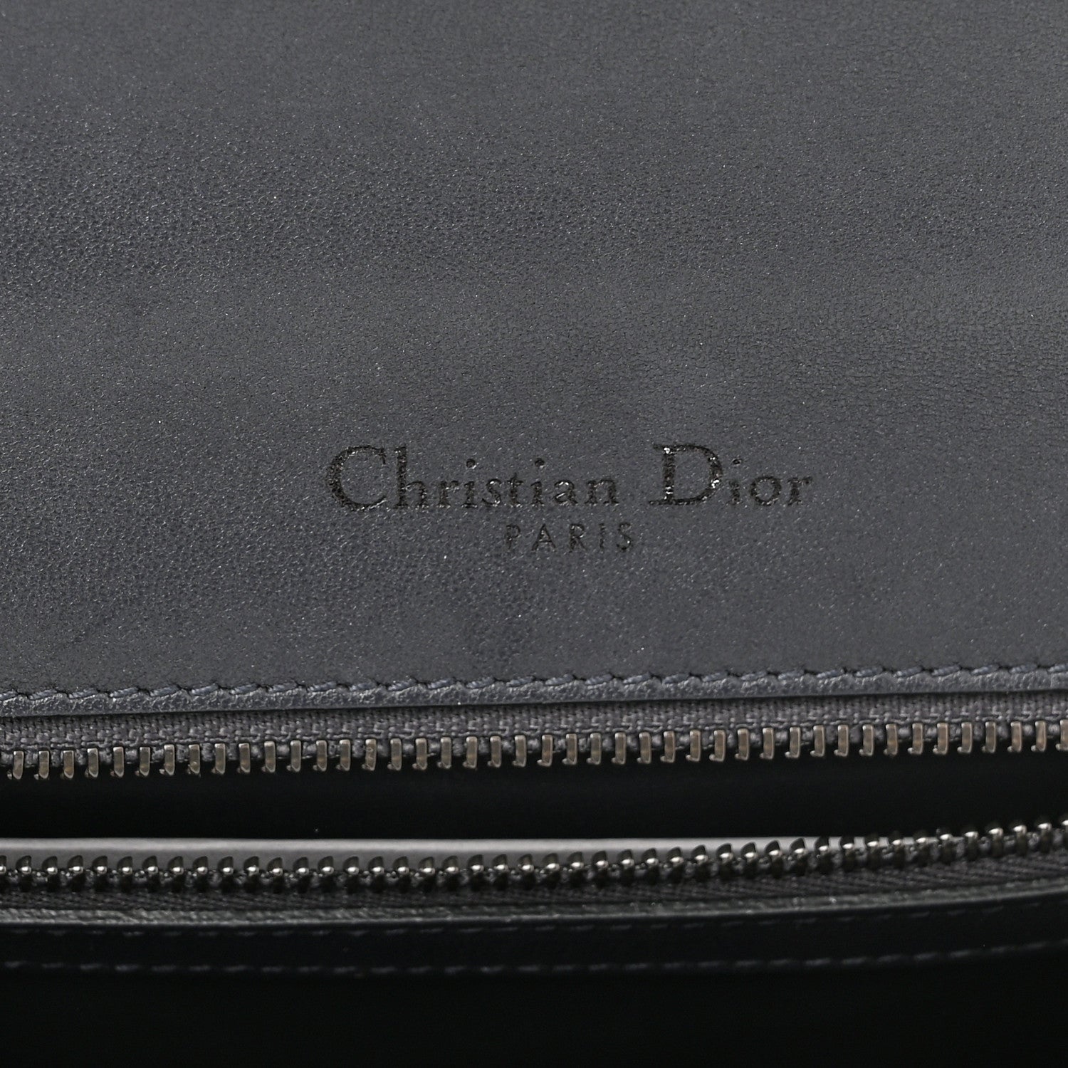 Christian Dior Metallic Patent Micro-Cannage Small Diorama Flap Bag Onyx Black 6 of 10
