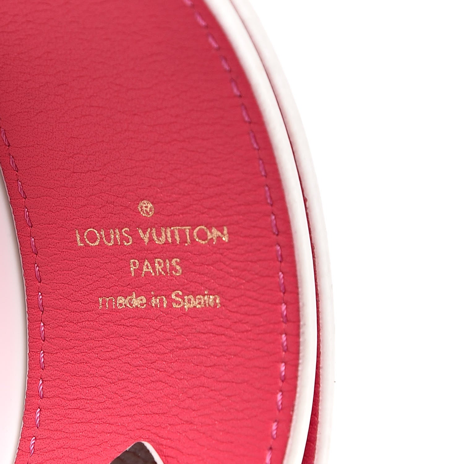 Louis Vuitton Monogram Bandouliere Shoulder Strap Hot Pink 3 of 5