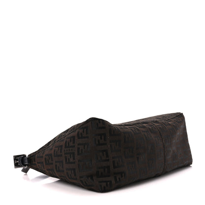 Fendi Zucchino Mini Pochette Tobacco Moro 4 of 9