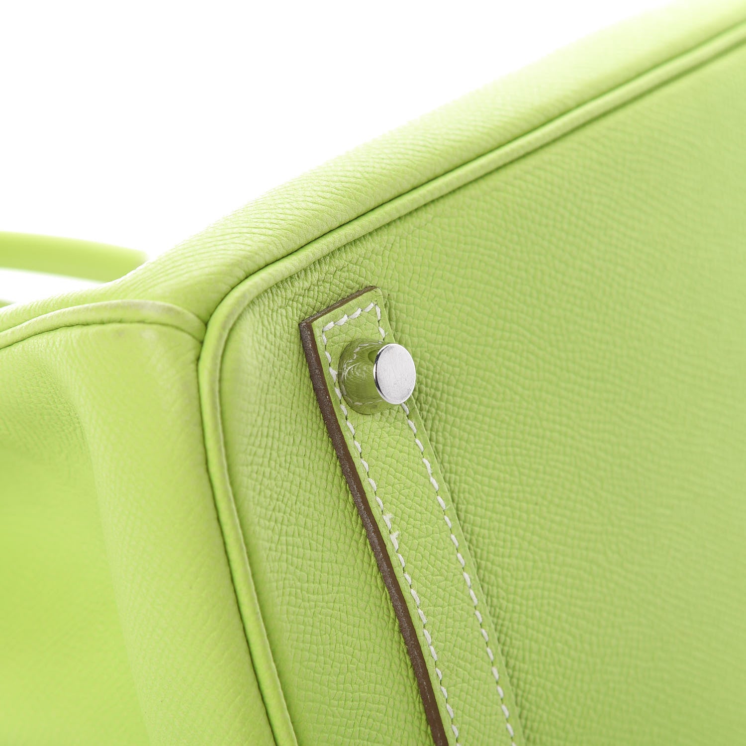 Hermes Epsom Candy Birkin 30 Kiwi Lichen 7 of 38