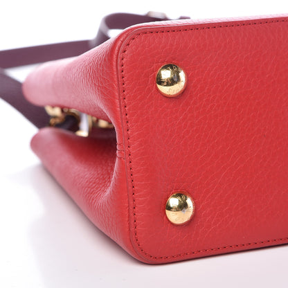 Louis Vuitton Taurillon Multicolor Capucines PM Rouge Carmine 7 of 8