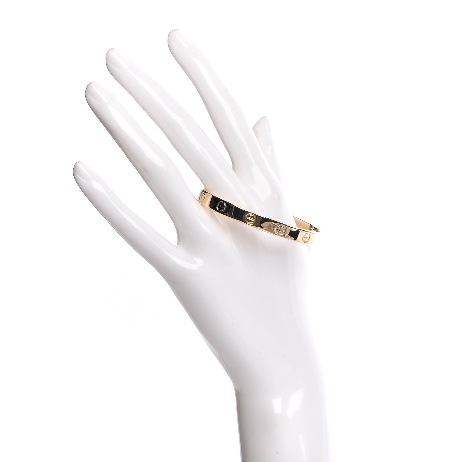 Cartier 18K Yellow Gold Aldo Cipullo LOVE Bracelet 16 2 of 7
