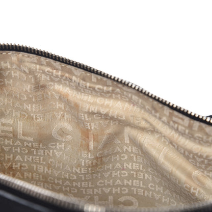 Chanel Tweed Lambskin Shoulder Bag Black 10 of 16